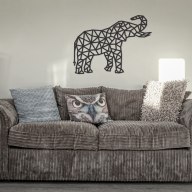 Dřevěné skládací puzzle "Elephant"