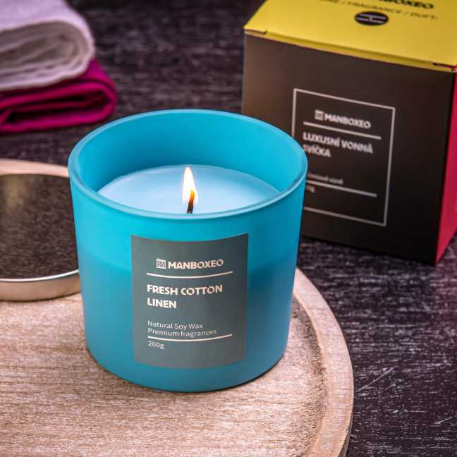Vorteils-Set exklusiver Duftkerzen mit Premium-Düften 4×200 g
