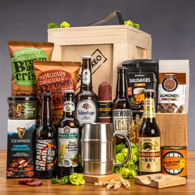 Manboxeo für Biertrinker voller Lagerbiere