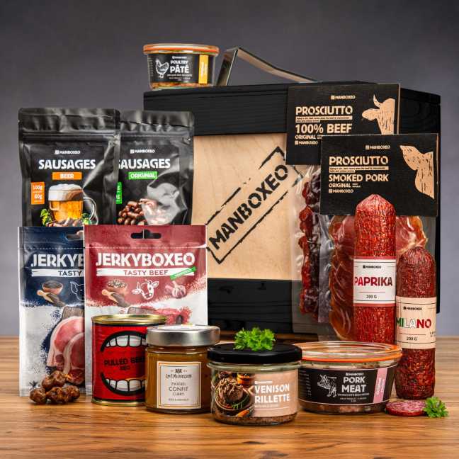 Manboxeo voller Fleisches