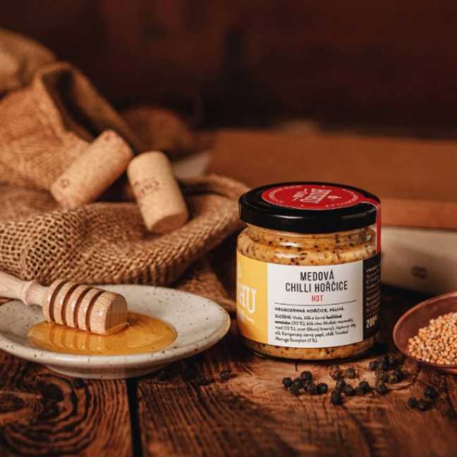 HUHU Chili-Honig-Senf 200 g