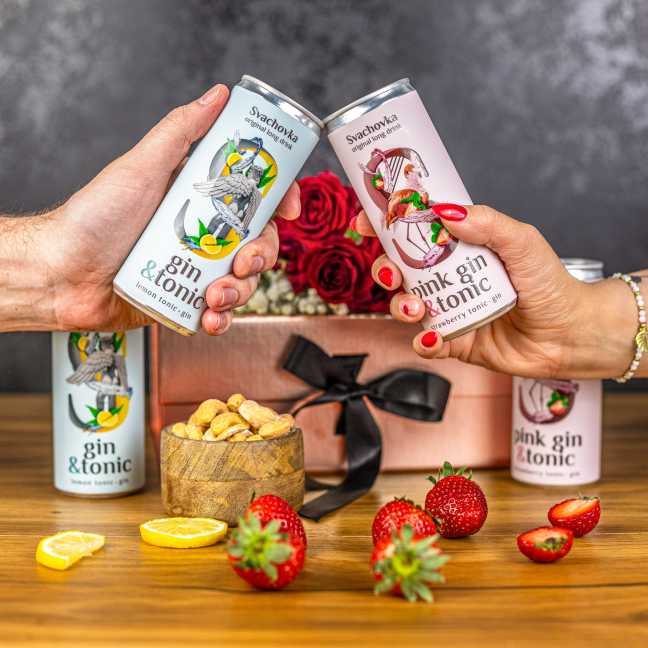 Valentins-Giftboxeo – Gin-Romantik