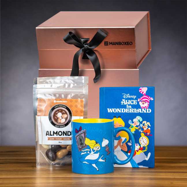 Geschenkset für Kinder – Alice im Wunderland