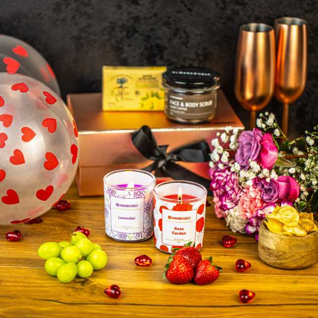 Valentins-Giftboxeo – Abend bei Kerzenschein