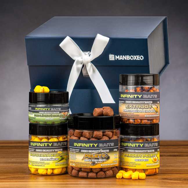 Giftboxeo Geschenkbox (royal blue) - Für den Angler