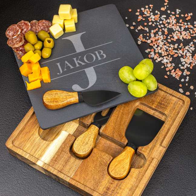 Servierbrett mit Besteck