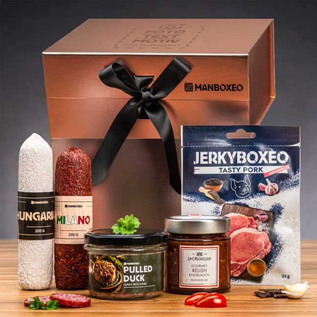 Giftboxeo Geschenkbox (rose gold) - Für die Feinschmeckerin