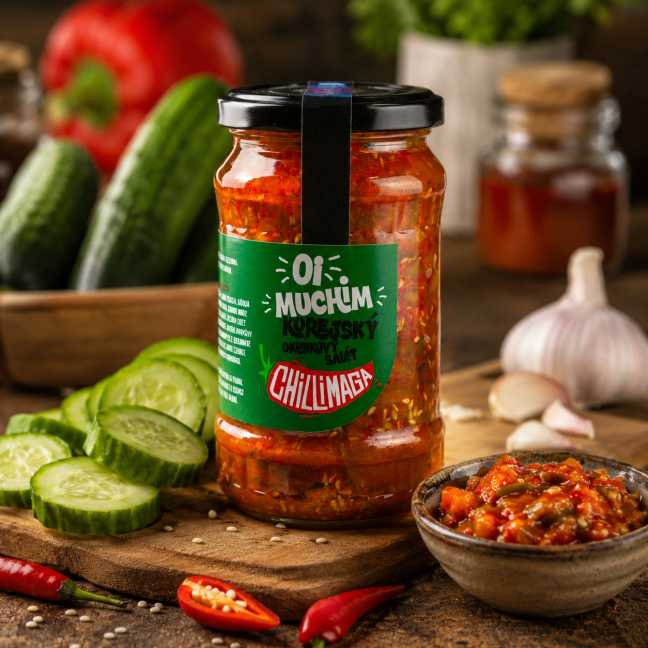 Chilli Maga Oi Muchim (Koreanischer Gurkensalat) 350 g