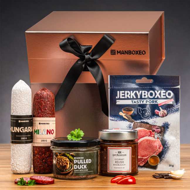Giftboxeo Geschenkbox (rose gold) - Für die Feinschmeckerin