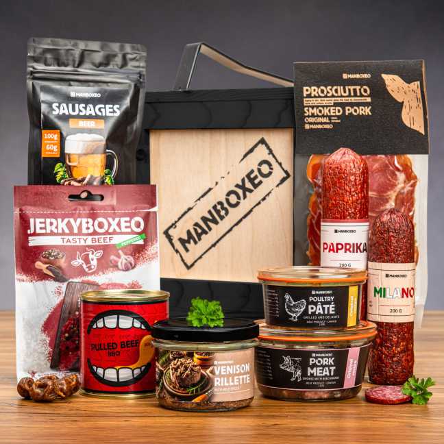 Manboxeo voller Fleisches