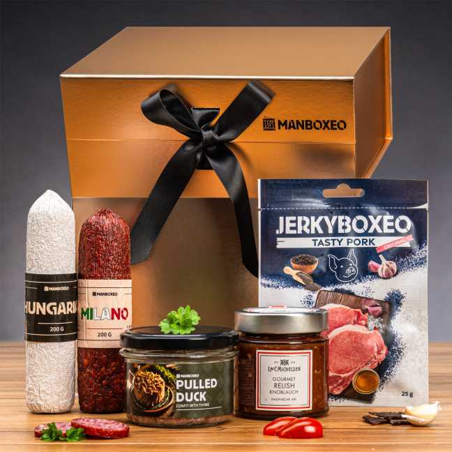 Giftboxeo Geschenkbox (rose gold) - Für die Feinschmeckerin