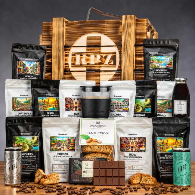 KPZ-Kiste voller Kaffee