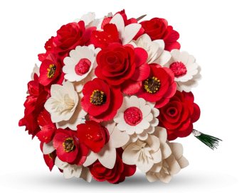 Duftende Blumensträuße aus Holz